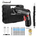 Electric Screwdriver Battery Rechargeable Cordless Screwdriver Powerful Impact Wireless Screwdriver Drill Electric Screw Driver