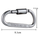 Multi-purpose Nylon Gloves Hook Work Gloves Safety Clip Outdoor Tactical Climbing Rope Camping Hanging Buck Outdoor Camping