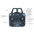 C127 2.4GHz RC Drone 720P Camera 6-Axis Wifi Sentry Helicopter Wide Angle Camera Single Paddle Without Ailerons Spy Drone RC Toy