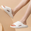 Women Men Slippers 2023 Summer Beach Ourdoor Slides Indoor Home Slippers Thick Platform Shoes Fashion Soft Flip Flops