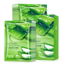 10 Pieces Hyaluronic Acid Facial Mask Sheet Pores Moisturizing Oil-Control Anti-Aging Replenishment Whitening Face Care TSLM1