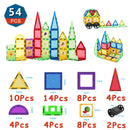 1Set Magnetic Designer Construction Set Model & Building Toy DIY Magnetic Blocks Tiles Montessori Educational Toys For Kids Gift