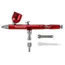 Airbrush Tool Dual Action Gravity Feed 0.3mm Nozzle Spray Gun Cake Decorating Brushes For Nail Manicure With Wrench Straw