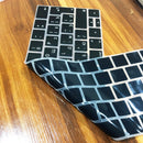 Russian silicone Keyboard Cover Protector for Macbook air13/12 /15/16pro touchbar A1706/A1466A1708/A1990/A1398/A2289/A1932/A2141