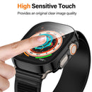 Glass+Case For Apple Watch Ultra 49mm band smartwatch PC Bumper+Screen Protector Tempered Cover iwatch series Ultra Accessories