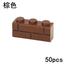 Thick Wall Figures Bricks Compatible 98283 15533 DIY 1x2 1x3 1x4 1+2 Dots Building Blocks Educational House Contruction Toys