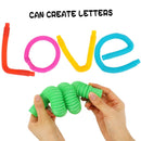 8Pcs Tubes Sensory Toy Fidget Stress Relieve Squeeze Toys Strbess Relief Educational Antistress Fidget Toys for Children Gifts