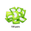 OWOSC 100PCS V Shaped Eyelash Patches Hydrogel Gel Eye Patches Wholesale false Eyelash Extension Under Eye Pads Makeup Tools