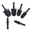 5/6pc Hex Shank Imperial Tube Pipe Expander Support for Air Conditioner Conditioning Swaging Rotary Tool Set7/8 3/4 5/8 1/2 1/4"