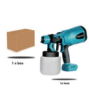 800ML Electric Spray Gun Cordless Paint Sprayer Auto Furniture Steel Coating Airbrush Compatible For Makita 18V Battery