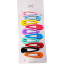 10pcs Snap Hair Clips for Girls Clip Pins BB Hairpins Color Metal Barrettes for Baby Children Women Girls Styling Accessories