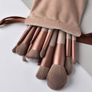 XJING 13pc Makeup Brushes Set Make Up Concealer Blush Cosmetic Powder Brush Eyeshadow Highlighter Foundation Brushes Beauty Tool