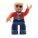 Big Size Action Figures City Princess Policemen Family Building Block Doll Character Accessory Toys Assembly Children Kids Gift