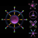 Hot Rainbow Metal Fidget Spinner Zinc Alloy Colorful Hand Spinner Antistress Toys for Children Adult Gifts for Children Adult