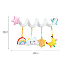 Infant Toddler Rattles Toys For Baby Stroller Crib Soft Rabbit Bear Style Pram Hanging Toys Plush Appease Doll Bed Accessories