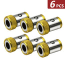 6.35mm Universal Magnetic Ring Alloy Magnetic Ring Screwdriver Bit Anti-corrosion Strong Magnetizer Drill Bit Magnetic Ring Tool