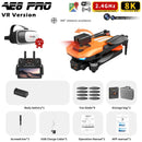 AE8 Pro Max Drone 8k Professional Dual Camera GPS Positioning 360° Obstacle Avoidance Quadcopter Brushless RC airplane toy 249g