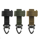Multi-purpose Outdoor Tactical Gear Clip Secure Pocket Belt Keychain Webbing Gloves Rope Holder Military Outdoor Accessories