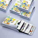 New Pokemon Cards Metal Gold Silver Vmax GX Card Box Charizard Pikachu Rare Collection Battle Trainer Card Children Toys Gift