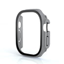 Glass+Case For Apple Watch Ultra 49mm band smartwatch PC Bumper+Screen Protector Tempered Cover iwatch series Ultra Accessories