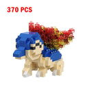 Pokemon Small Building Pokemon Blocks Small Cartoon Picachu Animal Model Education Game Graphics Pokemon Toys For Kids Birthday