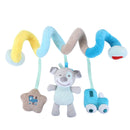 New Soft Infant Crib Bed Stroller Toy Spiral Baby Toy For Newborns Car Seat Educational Rattles Baby Towel Bebe Toys 0-12 Months