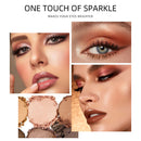 QIBEST Pearlescent Silkworm Eyeshadow Pen Lasting Waterproof Shiny Pigment Cosmetics Glitter Matte Nude Eye Shadow Pencil Makeup