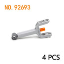 Technical Motor Parts Multi Power Functions 8293 8883 Tool Servo Train Motor PF Model Sets Building Blocks Compatible All Brands