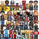 XH heroes bricks X1345 X1335 Disney anime mini action toy figures building blocks Assembly Toys bricks kids collection gifts
