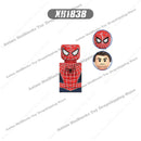 X0328 heroes blocks Disney anime movies X1833 X1835 X1836 mini action toy figures Assembly Toys bricks kids collection gifts