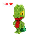 Pokemon Small Building Pokemon Blocks Small Cartoon Picachu Animal Model Education Game Graphics Pokemon Toys For Kids Birthday