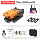 KBDFA P8 Drone 8K With ESC HD Dual Camera 4K 5G Wifi FPV 360 Full Obstacle Avoidance Optical Flow Hover Foldable Quadcopter Toys