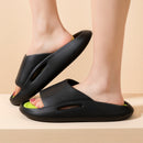 Women Men Slippers 2023 Summer Beach Ourdoor Slides Indoor Home Slippers Thick Platform Shoes Fashion Soft Flip Flops