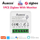 Tuya Zigbee / Wifi MINI Smart Switch 2 Way Control 16A Switch Tuya Smart Home Automation Sensor Works With Alexa Google Home
