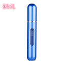 5ML/8ML Mini Small Perfume Refillable Bottle Portable Aluminum Atomizer Travel Refill Perfume Spray Bottle Cosmetic Container