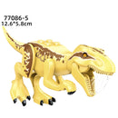 Jurassic Dinosaurs Building Blocks Indominus Rex DIY Tyrannosaurus Action Figure Models Children Toys Animals Gifts