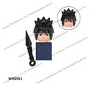 WM6109 Naruto blocks anime Sasuke Kakashi Madara Zetsu Might Guy Rock Lee mini action toy figures Assemble bricks toys kid gifts