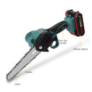 21V 4-6Inch Portable Electric Pruning-Saw 88VF Wood Spliting Chainsaw Brush Motor One-handed Woodworking Tool for Garden Orchard