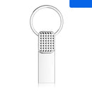 Metal USB Flash Drive Rotation Pen Drive 32GB 64GB 128GB Real Capacity Pendrive USB Memory Stick with Key Chain pendrive 128gb