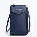 Fashion Cellphone Shoulder Bag Women PU Leather Crossbody Bag 2022 New Handbag Card Holder Messenger Bag Flap Wallet