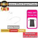 Lenovo Bluetooth5.0 Wireless Earbuds Magnetic Neckband Earphones IPX5 Waterproof Sport Headset with Noise Cancelling Mic HE05