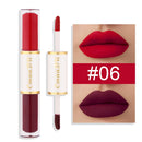 5 In 1 Matte Lipstick Kit Combo Strip Velvet Sexy Red Lip Tint Non-stick Cup Lip Gloss Lip Oil Makeup Lips Cosmetic Set