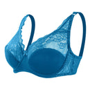 Women Bras Fashion Sexy Lace Bra Push Up Plus Size Bralette Thin Cup Underwire Bras Underwire Lingerie Underwear Top C D Cup