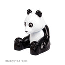 Big Size Building Blocks Cat Dog Pig Rabbit Model Accessories Compatible Bricks Farm Animals Set Assemble Education Toys For Kid