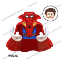 WM blocks 6052 6055 6056 6061 6063 6068 6071 6132 Disney anime bricks mini action toy figures Assemble blocks kids toys gifts