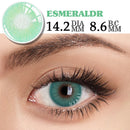 2pcs Yearly Contact Lenses Colored Contacts Beautiful Pupil Natural Contact Lenses for Eyes Color Yearly Cosmetic Contact Lens
