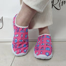 Rimocy Nurse Shoes Women Print Breathable Sneakers Woman Slip-on Light Non-slip Flats Ladies Soft Bottom Casual Sports Shoes