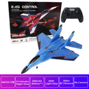 Rc Plane SU 57 Radio Controlled Airplane with Light Fixed Wing Hand Throwing Foam Electric Remote Control Plane toys for kids