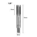 XCAN HSS Pipe Tap 1/8 1/4 3/8 1/2 3/4 1'' Metal Screw Thread Tap Threading Tools Hand Tools