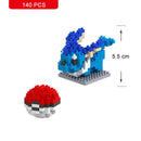 Pokemon Small Building Pokemon Blocks Small Cartoon Picachu Animal Model Education Game Graphics Pokemon Toys For Kids Birthday